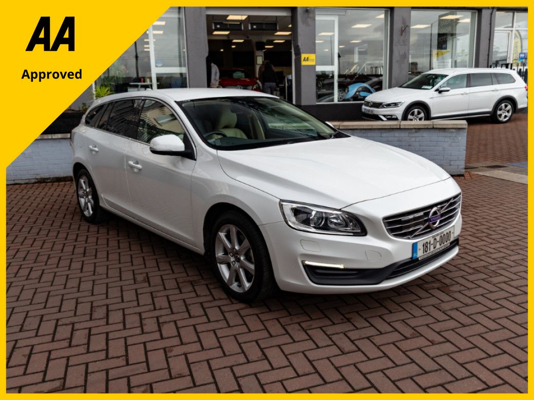 Image for 2018 Volvo V60 2.0D4 SE LUXURY DELUXE 5DR ESTATE AUTOMATIC // MINT CONDITION WITH ONLY 96, 000 KMS // BUY WITH CONFIDENCE AA AND SIMI APPROVED DEALER 2025 // FINANCE ARRANGED // ALL TRADE INS WELCOME // 