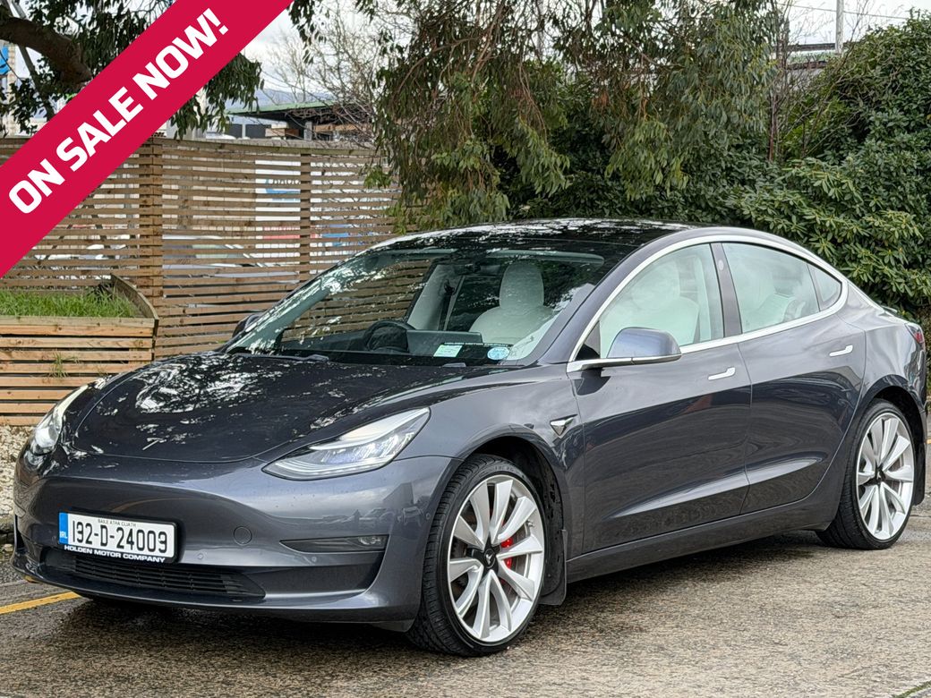 Image for 2019 Tesla Model 3 PERFORMANCE. WHITE LEATHER. AWD