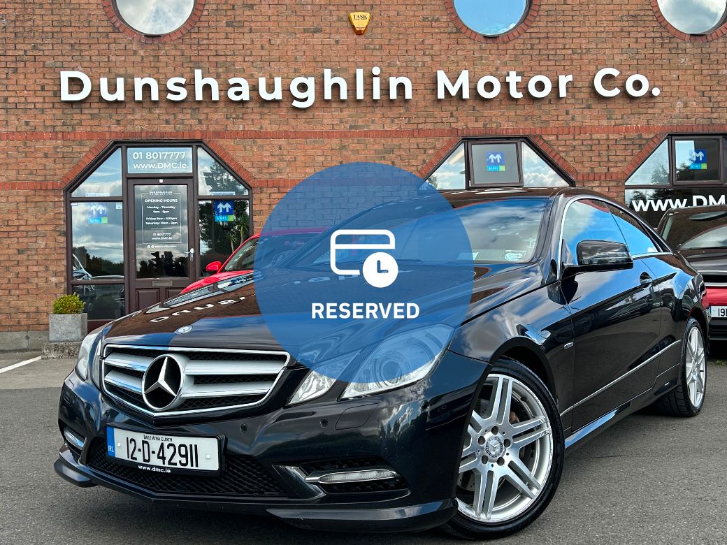 Image for 2012 Mercedes-Benz E Class E220 CDI BE AMG COUPE AUTO *HIGH SPEC*