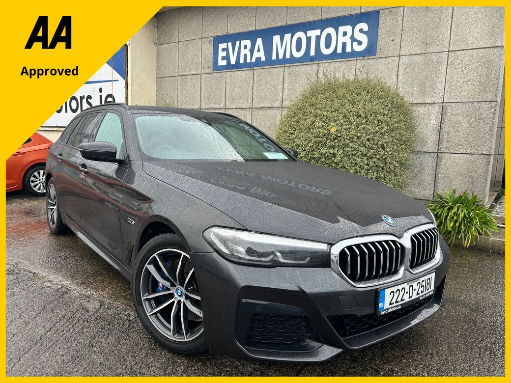 Image for 2022 BMW 5 Series G31 530E M-SPORT 292BHP AUTOMATIC 5DR **FULL LEATHER** HEATED SEATS** DIGITAL DASH** SAT NAV** MEDIA PLAY** ELECTRIC BOOT**