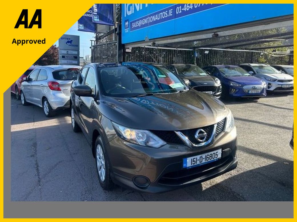 Image for 2015 Nissan Qashqai 1.2 PETROL, LOW MILEAGE, NEW NCT, FINANCE, WARRANTY, 5 STAR REVIEWS