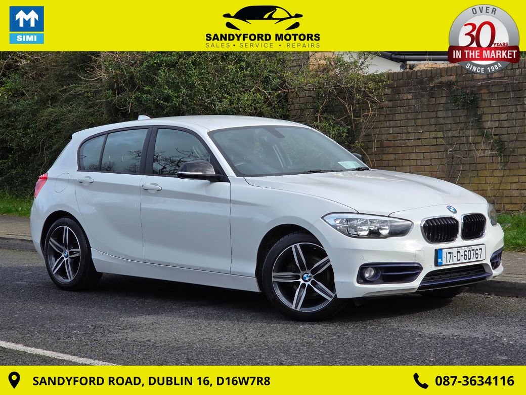 Image for 2017 BMW 1 Series 118D F20 Sport Auto