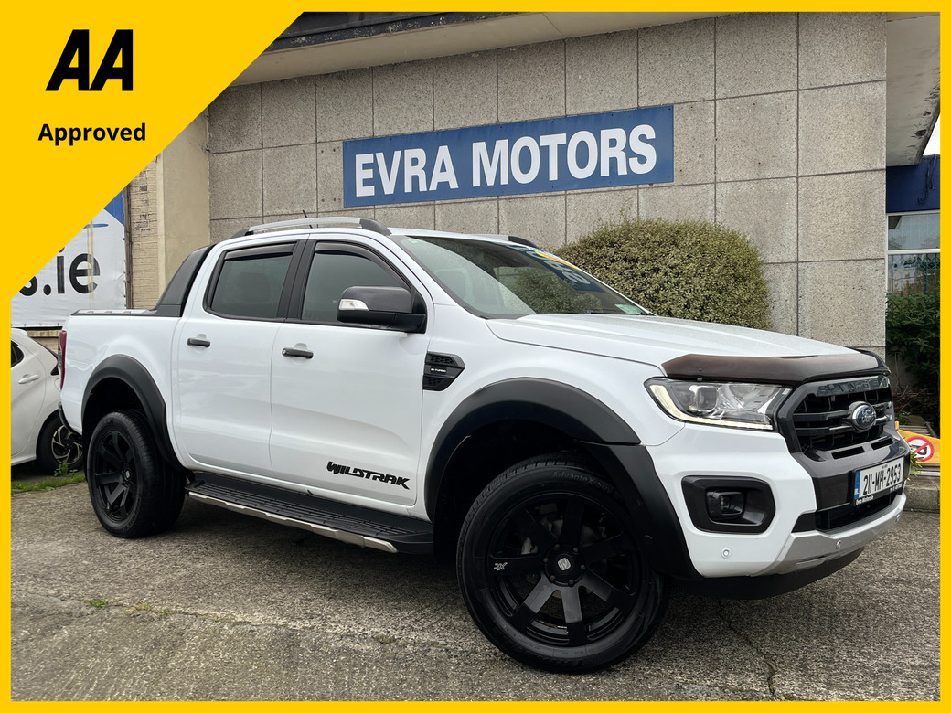 Image for 2021 Ford Ranger WILDTRACK D/CAB AUTOMATIC 2.0 DIESEL //HIGH SPEC//HALF LEATHER HEATED SEATS//KEYLESS ENTRY//REVERSE CAMERA//SAT NAV//
