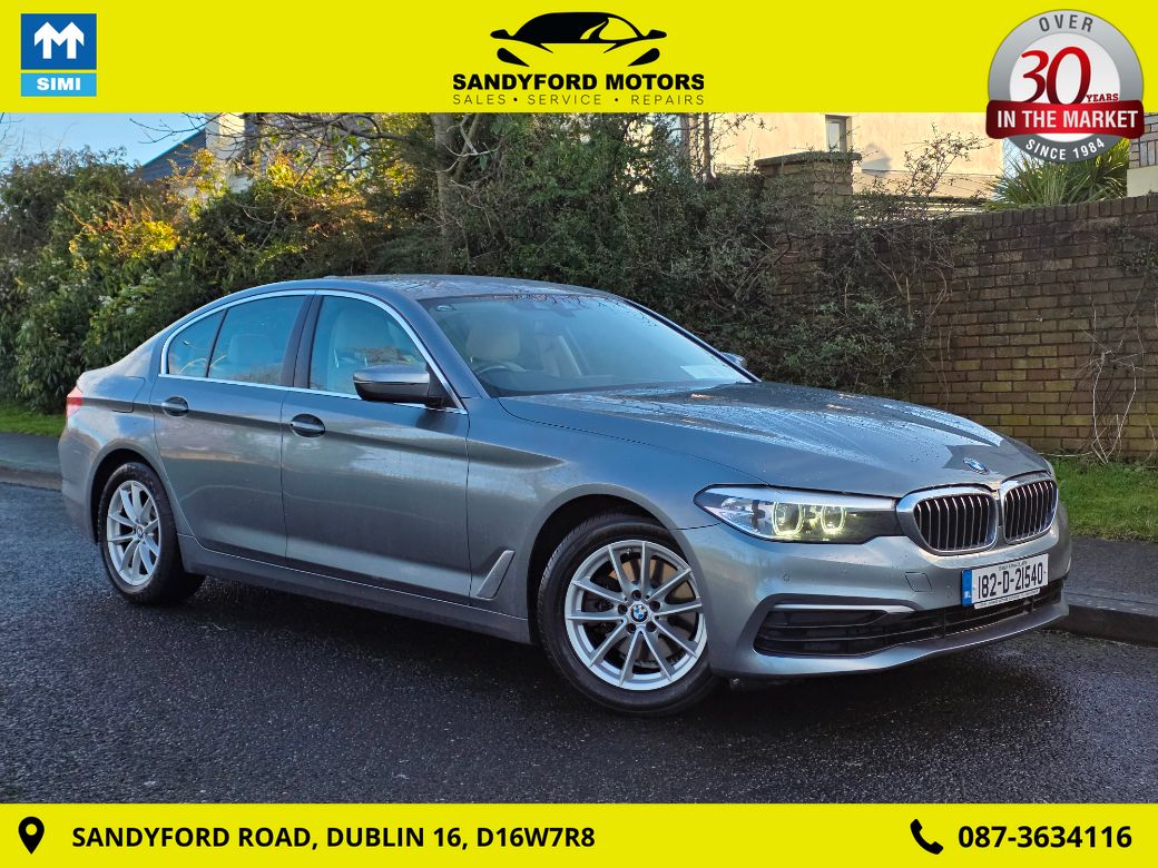 Image for 2018 BMW 5 Series 520D SE JF32 4DR Auto