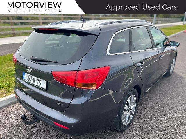 Image for 2016 Kia Ceed ESTATE 1.6 EX 5DR *IMMACULATE CONDITION* , Media Connection, Bluetooth, Parking Sensors, Folding Rear Seats, AUX Input, Daytime Running Lights, Fog Lamps, CD Player
