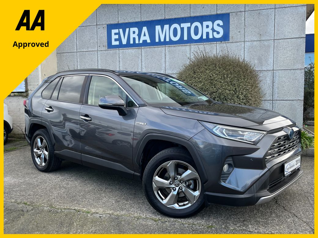 Image for 2019 Toyota Rav4 G 4WD HYBRID AUTOMATIC 2.5 PETROL //HIGH SPEC//FULL LEATHER HEATED SEATS//HEATED STEERING WHEEL//REVERSE CAMERA//ADAPTIVE CRUISE CONTROL//KEYLESS ENTRY//