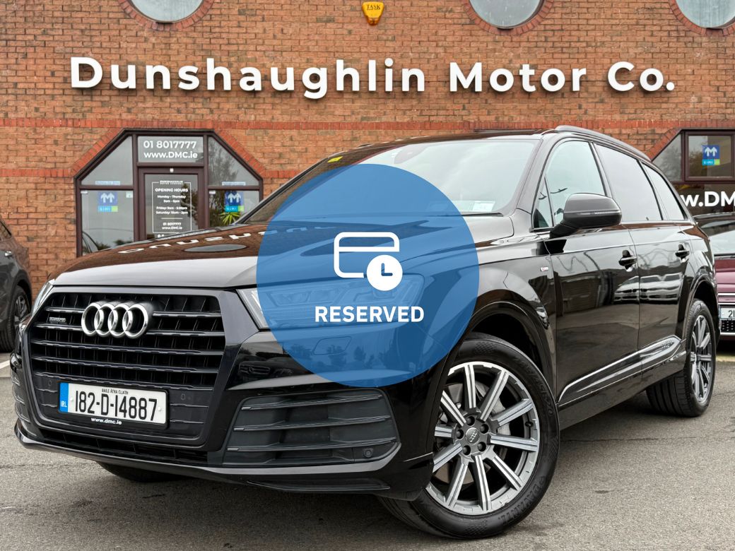 Image for 2018 Audi Q7 3.0TDI QUATTRO S-LINE BLACK EDITION 7 SEATER *HIGH SPEC*