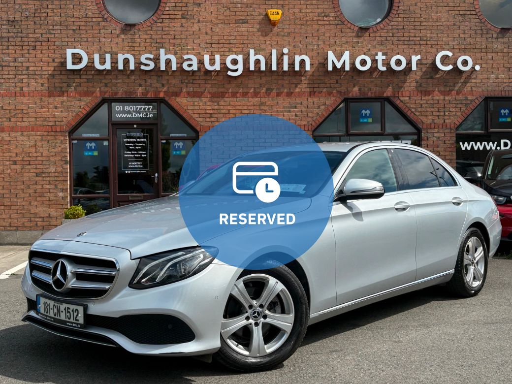 Image for 2018 Mercedes-Benz E Class E220 D SE 4DR Auto *Great Spec*