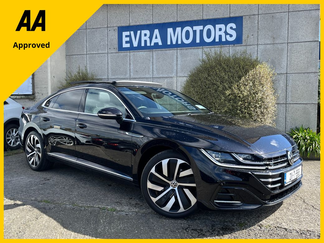 Image for 2021 Volkswagen Arteon R-LINE AUTOMATIC 2.0 TDI DIESEL 150BHP //HIGH SPEC//PANORAMIC GLASS ROOF//REVERSE CAMERA//HEATED FRONT AND REAR SEATS//SAT NAV//