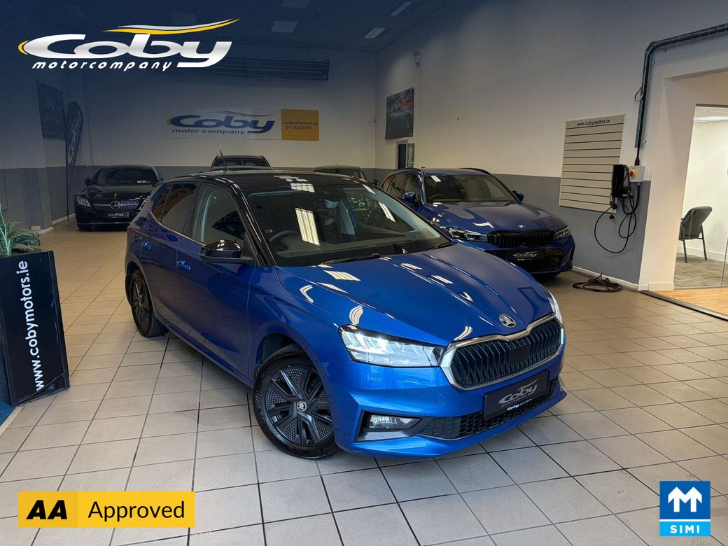 Image for 2022 Skoda Fabia Style 1.0 i 80HP 5DR Manual. NCT, Alloy Wheels, MFSW, USBC, Air Conditioning, Smart Link, Hands Free, Rear Parking Sensors and more. 