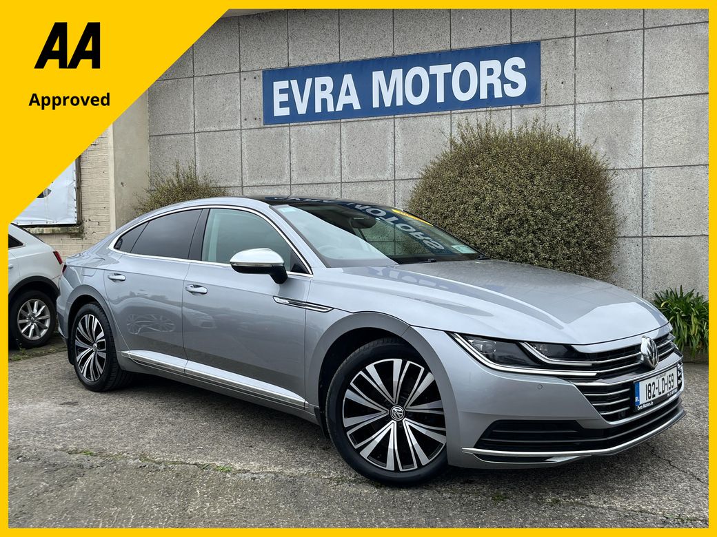 Image for 2018 Volkswagen Arteon ELEGANCE 2.0 DIESEL MANUAL 150 //HIGH SPEC//LOW MILES//PANORAMIC GLASS ROOF//HEATED SEATS AND STEERING WHEEL//SAT NAV//KEYLESS ENTRY//