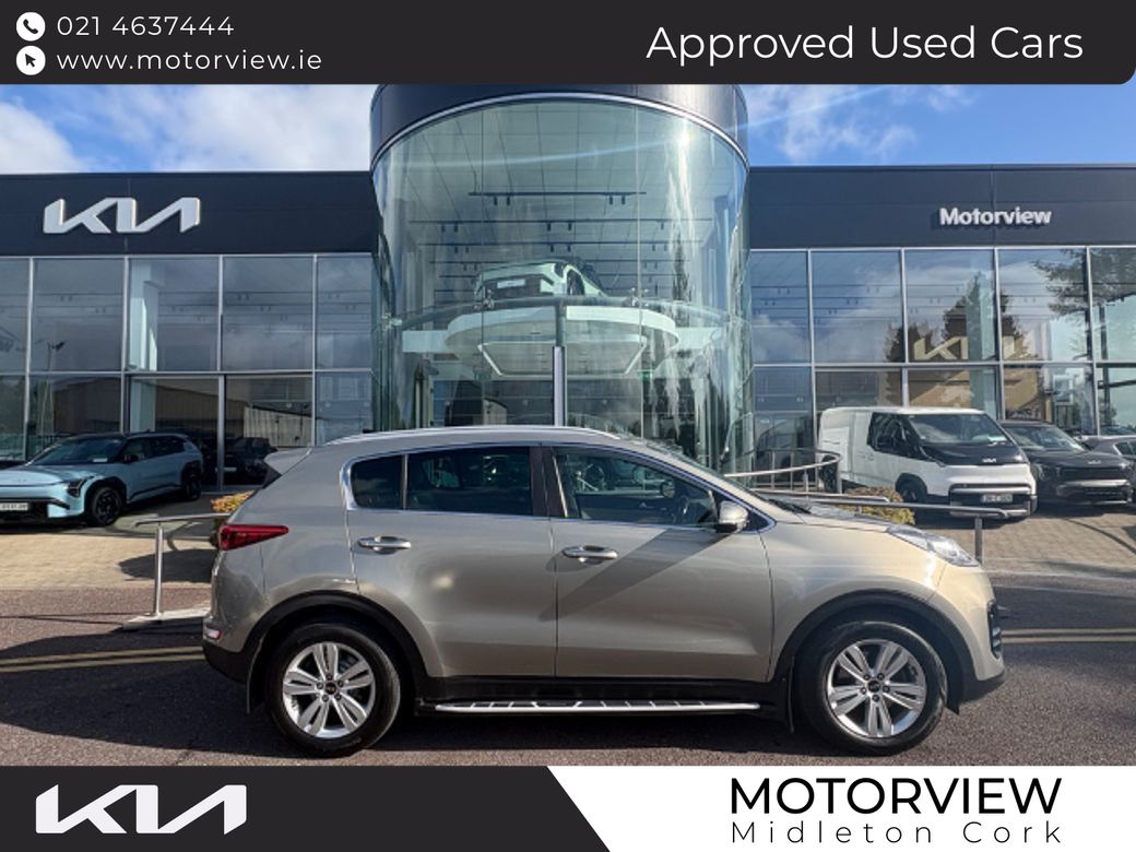 Image for 2017 Kia Sportage reserved cod Platinum S Side steps, Mint condition, Bluetooth, Sunroof, Parking Sensors, Reversing Camera, Sat NAV, Multifunctional Steering wheel, 