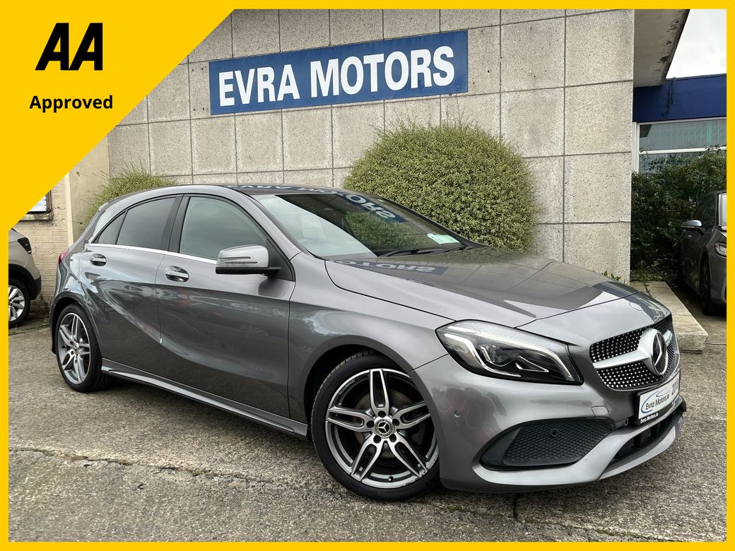 Image for 2018 Mercedes-Benz A Class A180 AMG SPORT AUTOMATIC 1.6 PETROL //LOW MILES//HIGH SPEC//HALF LEATHER HEATED SEATS//ADAPTIVE CRUISE CONTROL//REVERSE CAMERA//