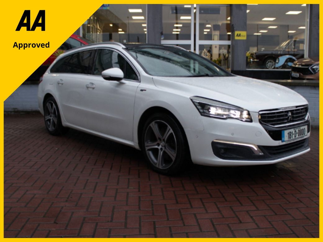 Image for 2018 Peugeot 508 2.0HDI GT-LINE 5DR ESTATE AUTO // HUGE SPEC //1 OWNER WITH ONLY 101, 320 KM'S // BUY WITH CONFIDENCE AA AND SIMI APPROVED DEALER 2026 // FINANCE ARRANGED // ALL TRADE INS WELCOME // 