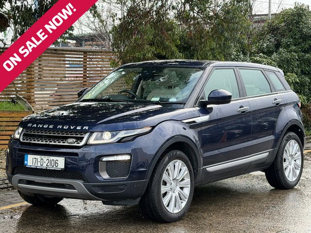 Image for 2017 Land Rover Range Rover Evoque PANORAMIC ROOF. CREAM LEATHER.2 KEYS. FULL LAND ROVER SERVICE HISTORY
