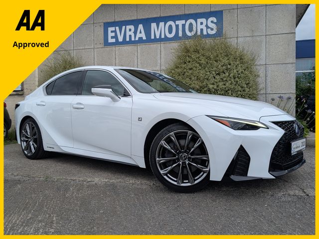 Image for 2020 Lexus IS 300h F SPORTS HYBRID AUTOMATIC 2.5 PETROL //HIGH SPEC//FULL RED LEATHER ELECTRIC HEATED/COOLED SEATS//HEATED STEERING WHEEL//SUN ROOF//ADAPTIVE CRUISE CONTROL//KEYLESS ENTRY//