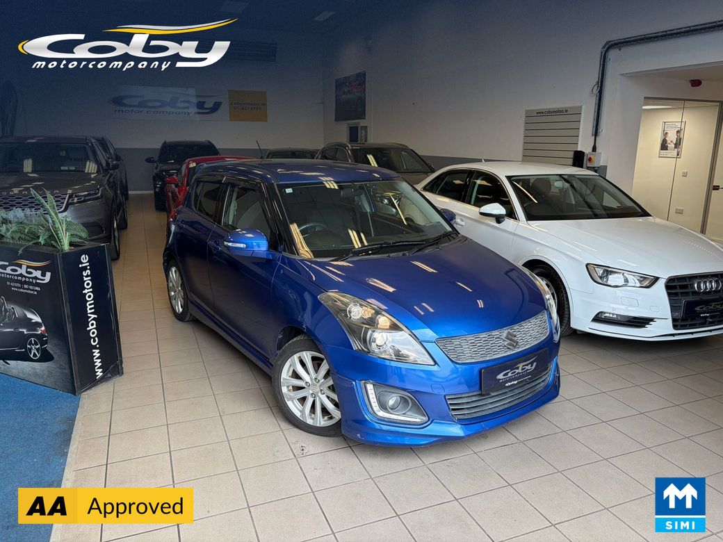 Image for 2014 Suzuki Swift 1.2 RS Model 5DR AUTO Immaculate Car, New NCT done before collection, Touch Screen Radio, Air Con, Rear Parking Sensor, Full Electrics, Stop/Start Button, Mirror Link, Sat Nav, Folding Seats, & more. 