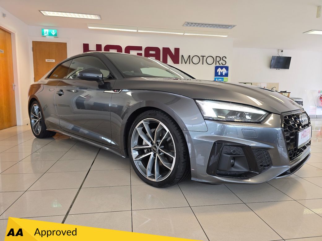 Image for 2022 Audi A5 Coupe 40 S Line Quattro Diesel 200bhp Black Pack * Massive Spec * 