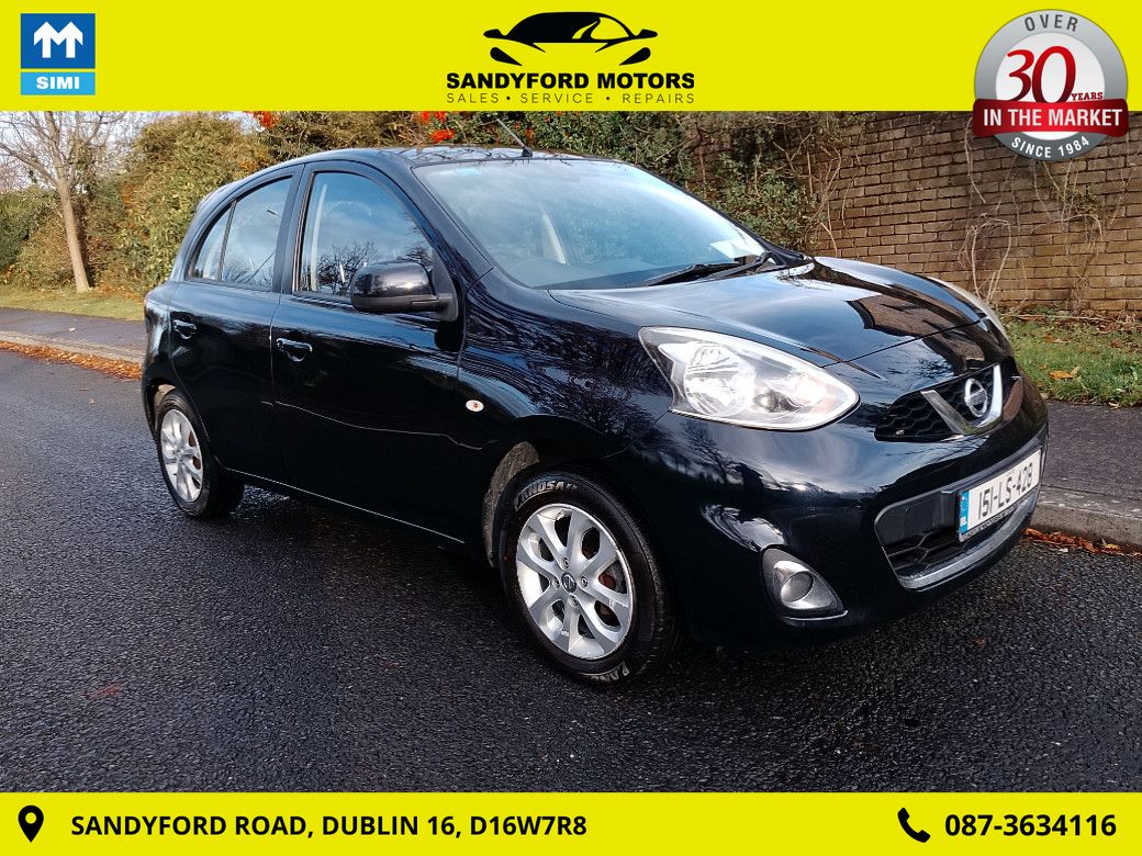 Image for 2015 Nissan Micra 1.2 5DR 4DR