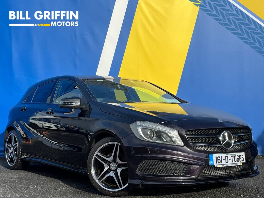 Image for 2016 Mercedes-Benz A Class A180 AMG-NIGHT PACK 1.6 AUTO // AMG-LINE SPORT SEATS // 18” AMG-LINE ALLOYS // ADAPTIVE CRUISE CONTROL