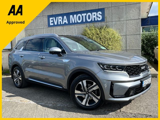 Image for 2022 Kia Sorento K4 7 SEATER PHEV AUTOMATIC HYBRID 1.6 PETROL //HIGH SPEC//FULL LEATHER ELECTRIC HEATED SEATS//HEATED STEERING WHEEL//PANORAMIC GLASS ROOF//360 PARKING CAMERAS//KEYLESS ENTRY//BOSE SOUND//