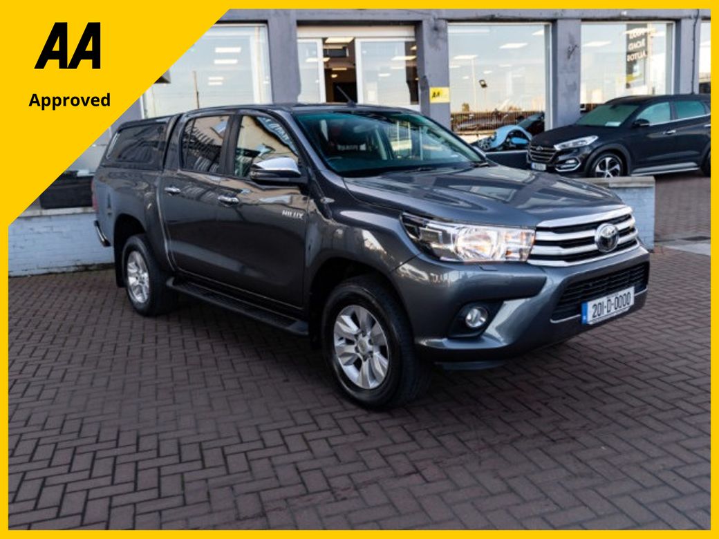 Image for 2020 Toyota Hilux 2.4 D4D ICON AUTOMATIC WITH CANOPY // 1 OWNER WITH FULL TOYOTA STAMPED SERVICE HISTORY // NO TOW BAR // IMMACULATE CONDITION THROUGHOUT // VAT RECEIPT AVAILABLE // AA AND SIMI APPROVED DEALER 2025 //