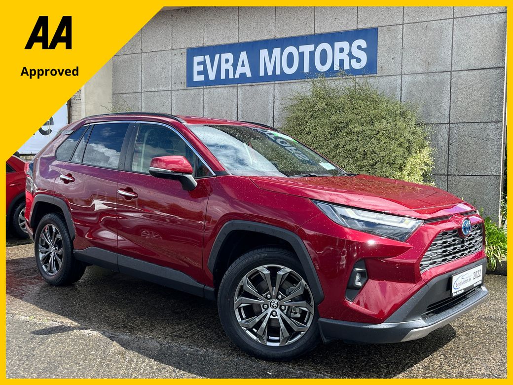 Image for 2022 Toyota Rav4 G 4WD HYBRID AUTOMATIC 2.5 PETROL //MASSIVE SPEC//VERY LOW MILES//FULL LEATHER HEATED AND COOLED SEATS//360 PARKING CAMERAS//KEYLESS ENTRY//