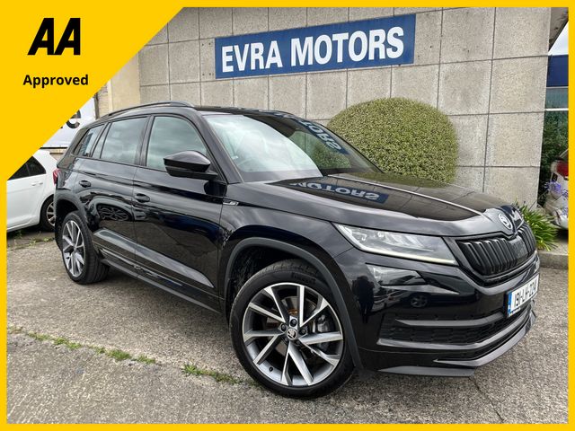 Image for 2019 Skoda Kodiaq SPORTLINE 4X4 7 SEATER 190BHP AUTOMATIC //HIGH SPEC//PANORAMIC GLASS ROOF//