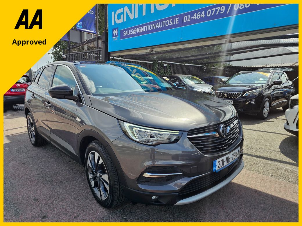 Image for 2020 Opel Grandland X 1.2 SRI, COMES FULLY SERVICE, WARRANTY, NCT, AA APPROVED. 