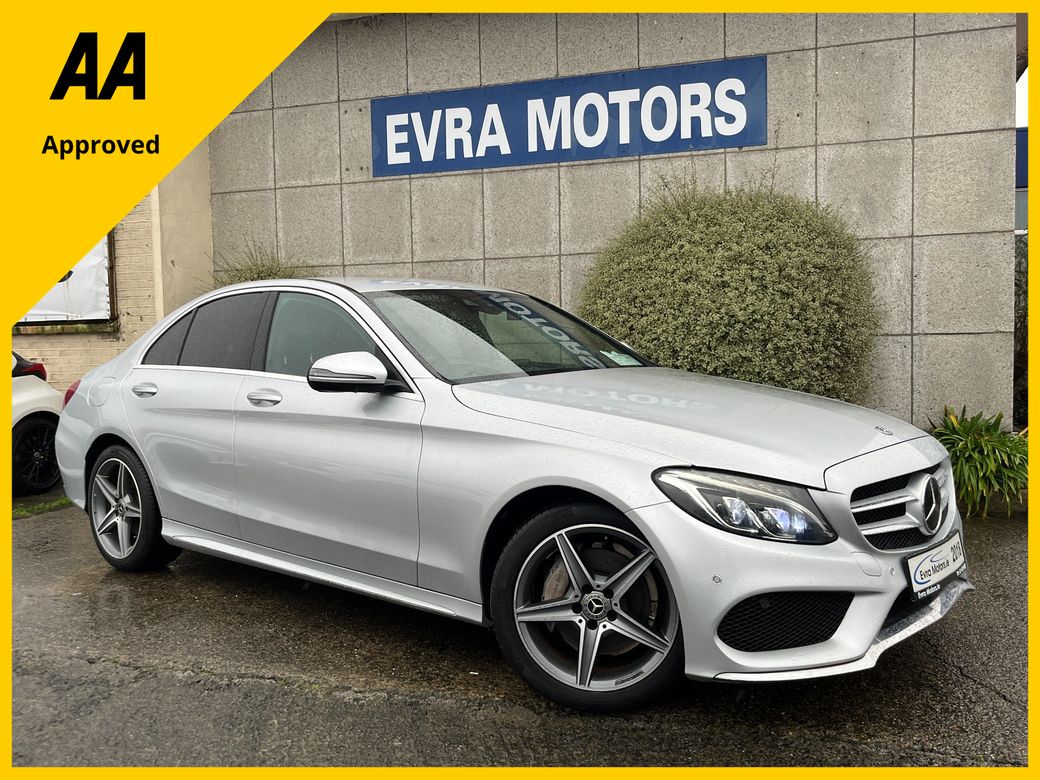 Image for 2018 Mercedes-Benz C Class C220D LAUREUS EDITION AMG AUTOMATIC 2.2 DIESEL //VERY LOW MILES//FULL LEATHER HEATED SEATS//REVERSE CAMERA//ADAPTIVE CRUISE CONTROL//