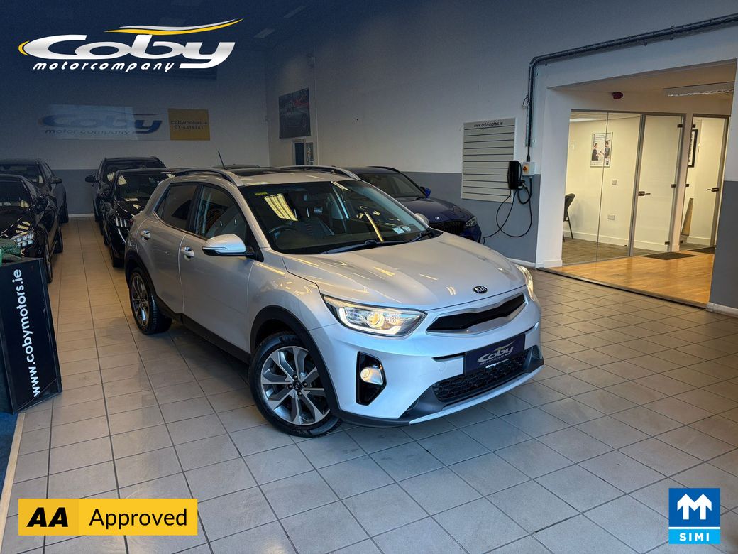 Image for 2020 Kia Stonic 1.0 Petrol Manual 5DR. New NCT before collection, Car Play, Alloy Wheels, Touch Screen, Panoramic Sunroof, Cruise Control, MFSW, Folding Rear Seats, and more.