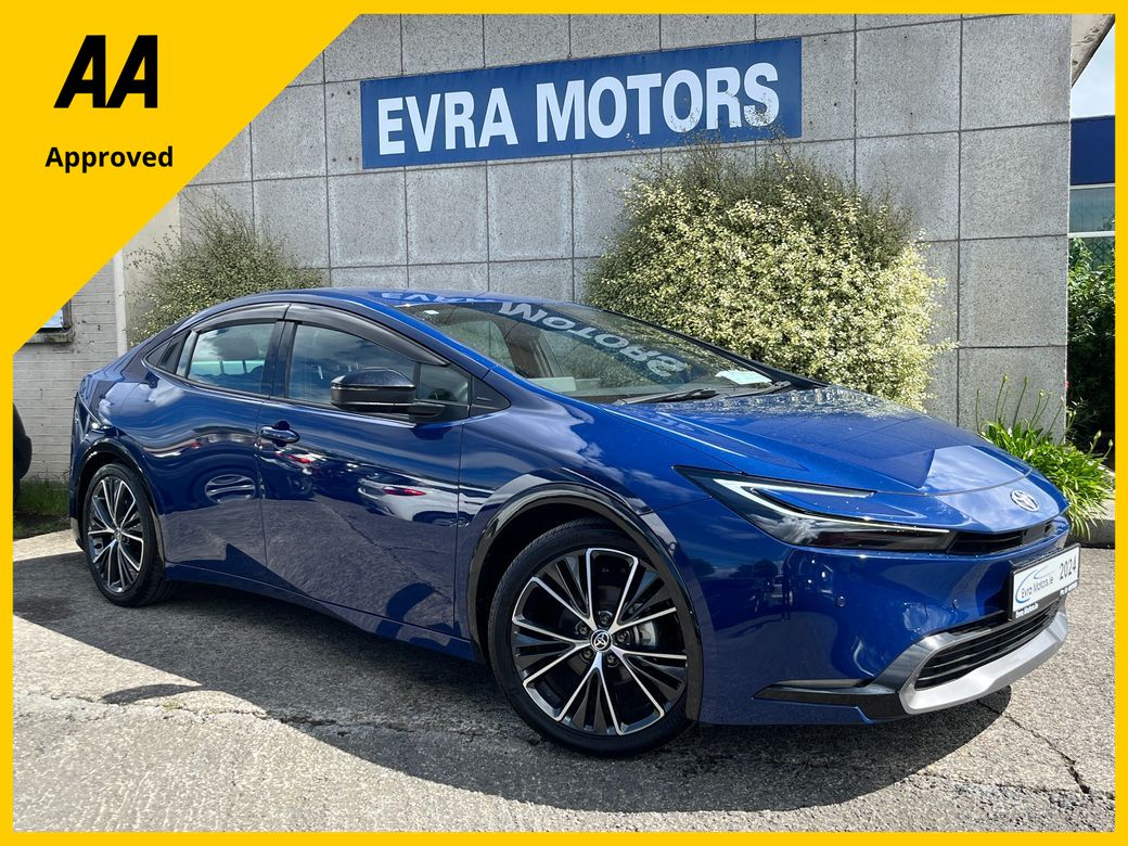 Image for 2024 Toyota Prius Z HYBRID 2.0 PETROL //LOW MILES//HIGH SPEC//FULL LEATHER HEATED AND COOLED SEATS//360 PARKING CAMERAS//ADAPTIVE CRUISE CONTROL//KEYLESS ENTRY//