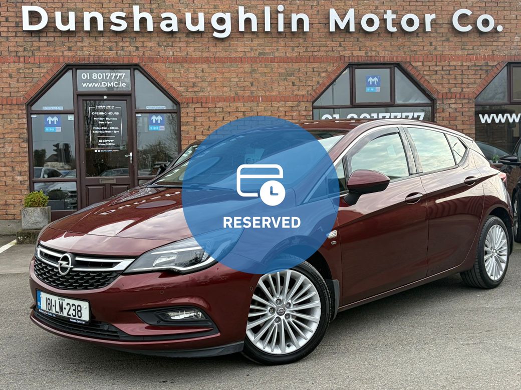 Image for 2018 Opel Astra + Elite 1.6cdti 110PS 5DR *Huge Spec*