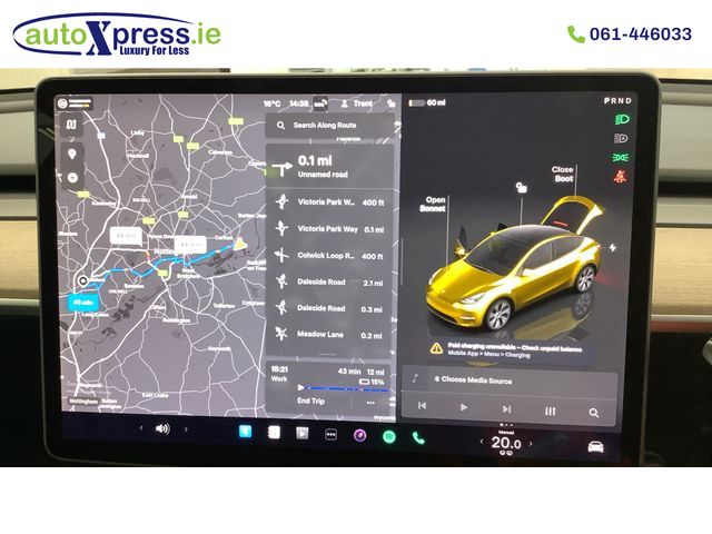 Image for 2022 Tesla Model Y LONG RANGE AWD, Dual motor, Panoramic sunroof, Reversing 360 Camera