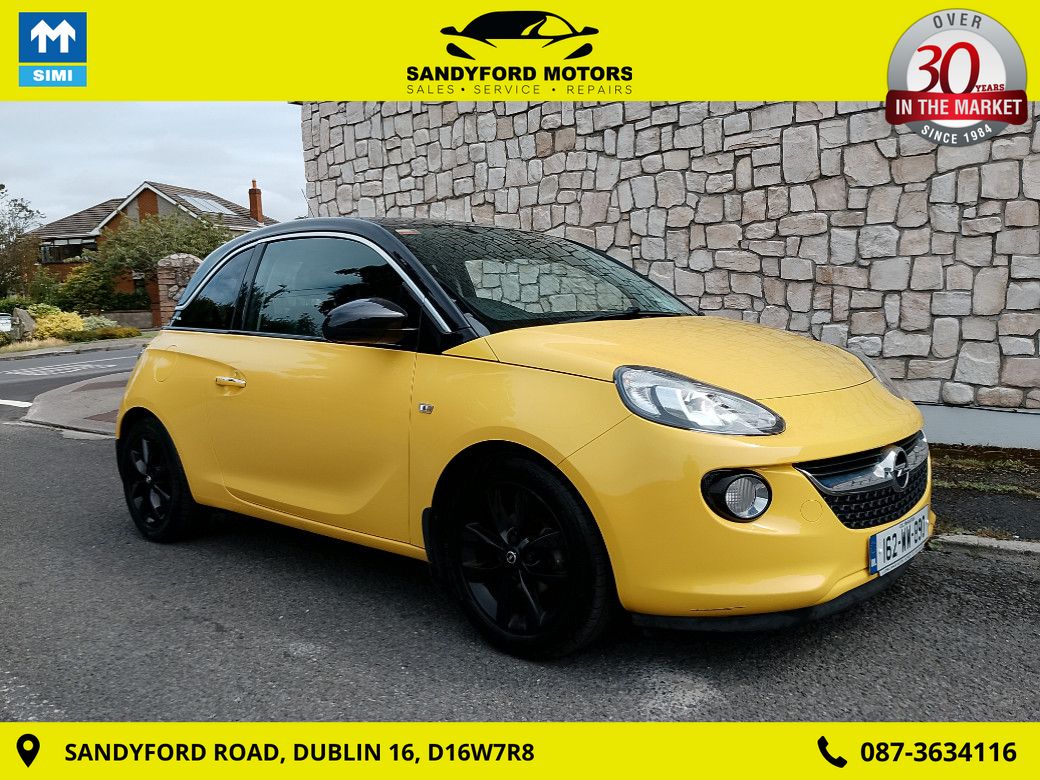 Image for 2016 Opel Adam JAM 100PS 3DR