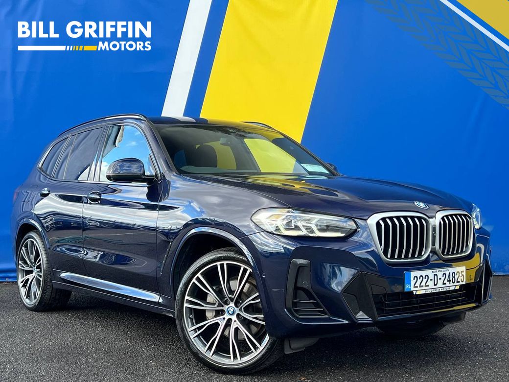 Image for 2022 BMW X3 XDRIVE30E M-SPORT 2.0 HYBRID // FULL SERVICE HISTORY // 21" INDIVIDUAL ALLOYS // 360 SURROUND VISUAL PARKING AID