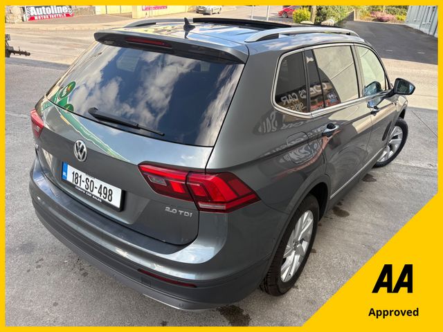 Image for 2018 Volkswagen Tiguan Allspace 2.0 TDI 150 Comfortline 7 Seat