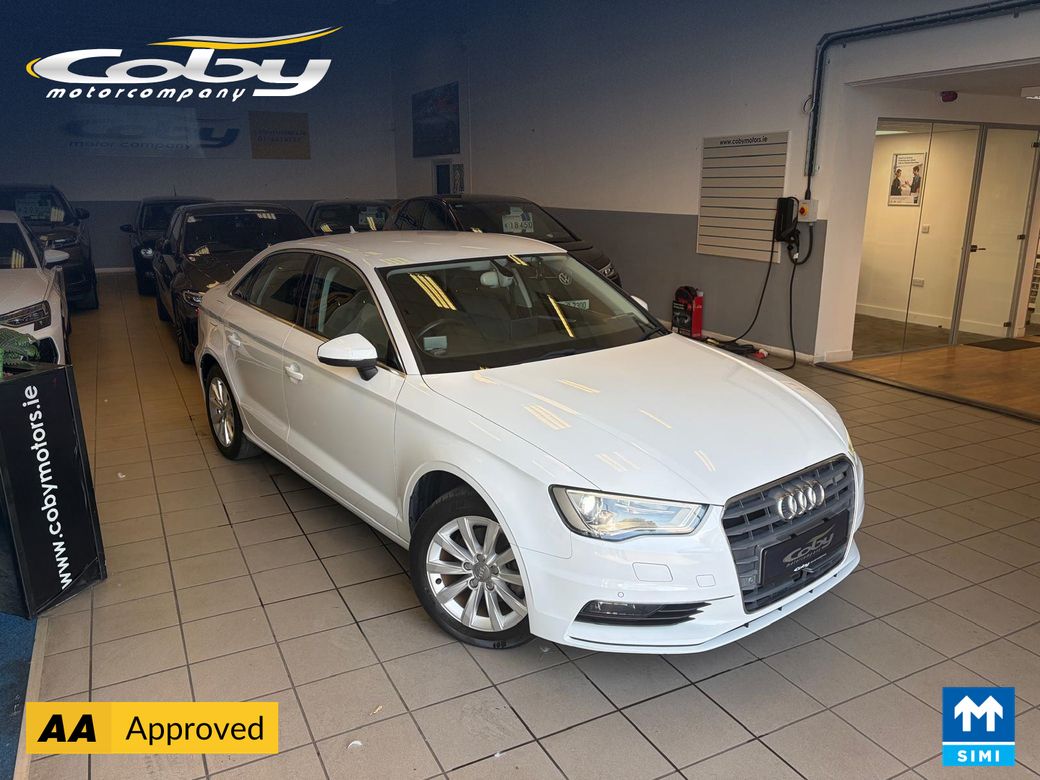 Image for 2015 Audi A3 AUDI A3 1.4 5DR AUTO. New NCT Done Before Collection, Alloy Wheels, 2Keys, MFSW, Revers Camera, Parking Sensors, Dual Climate Control, Cruise Control, Bluetooth, Paddle Shift, Full Electrics, & more.