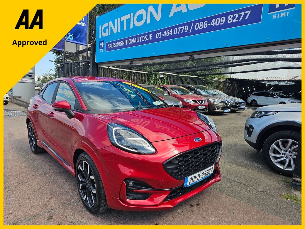 Image for 2020 Ford Puma ST-LINE X, 1.0 MILD HYBRID, 7 STAMP FORD SERVICE HISTORY, PARK SENSORS AND REVERSE CAMERA, 
