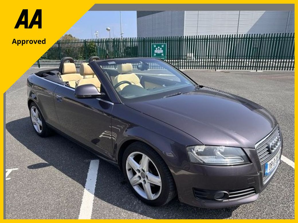 Image for 2008 Audi A3 1.8 TFSI, CONVERTIBLE, LOW MILEAGE, NEW NCT, WARRANTY, 5 STAR REVIEWS