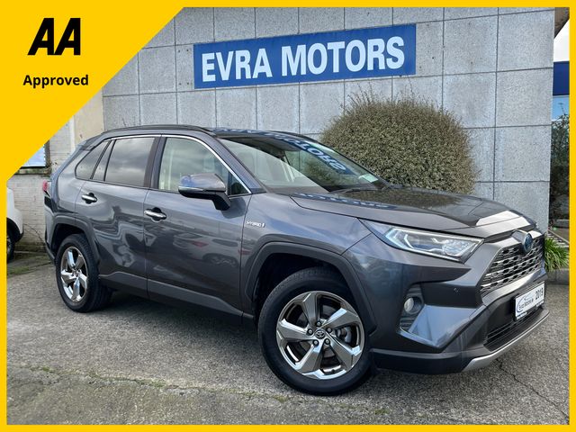Image for 2019 Toyota Rav4 G 4WD HYBRID AUTOMATIC 2.5 PETROL //HIGH SPEC//FULL LEATHER HEATED SEATS//HEATED STEERING WHEEL//REVERSE CAMERA//ADAPTIVE CRUISE CONTROL//KEYLESS ENTRY//