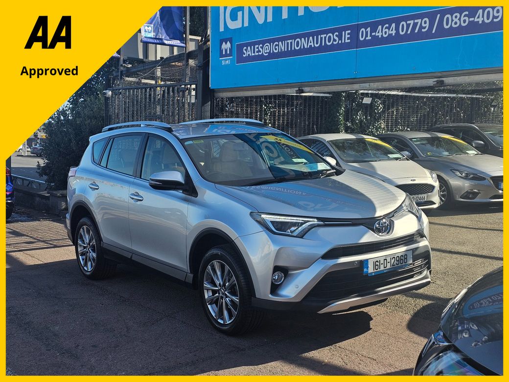 Image for 2016 Toyota Rav4 TINY 39K MILES, 1 OWNER, FULL TOYOTA SERVICE HISTORY, SOL MODEL, 2.0 DIESEL, WARRANTY, AA APPROVED