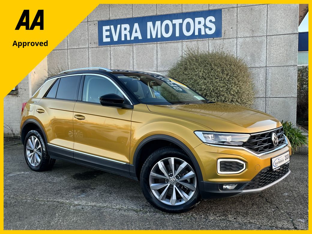 Image for 2020 Volkswagen T-Roc STYLE DESIGN AUTOMATIC 2.0 DIESEL //LOW MILES//REVERSE CAMERA//KEYLESS ENTRY//ADAPTIVE CRUISE CONTROL//BLIND SPOT WARNING//