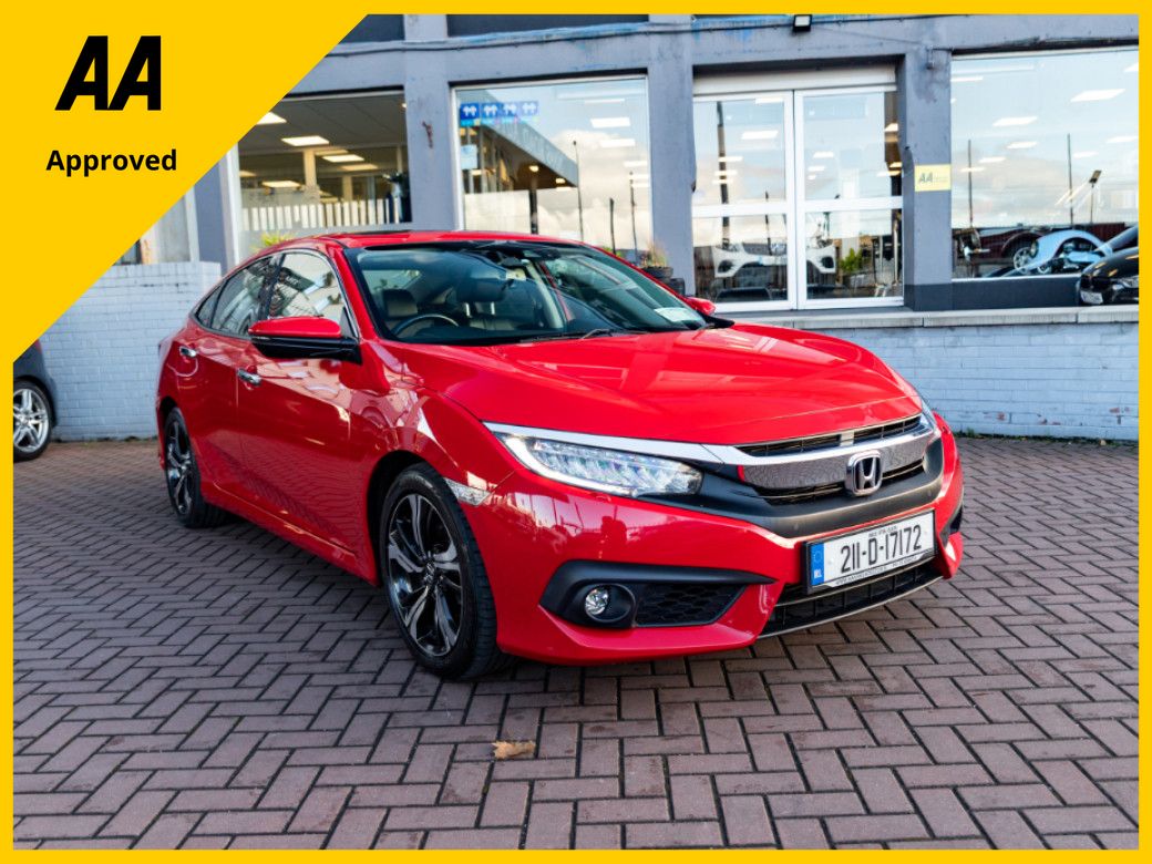 Image for 2021 Honda Civic 1.0 124BHP PREMIUM SALOON // ONLY 76, 000 KMS // IMMMACUALTE CONDITION INSIDE AND OUT // VERY RARE CAR // BUY WITH CONFIDENCE AA AND SIMI APPROVED DEALER 2025 // FINANCE ARRANG