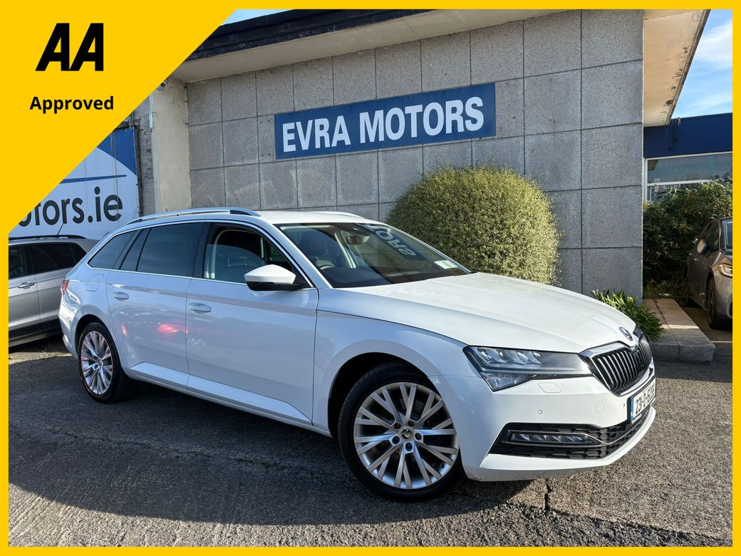 Image for 2023 Skoda Superb COMBI ESTATE STYLE AUTOMATIC 2.0 TDI DIESEL 150HP //HIGH SPEC//FULL LEATHER//ADAPTIVE CRUISE CONTROL//SAT NAV//KEYLESS ENTRY// 