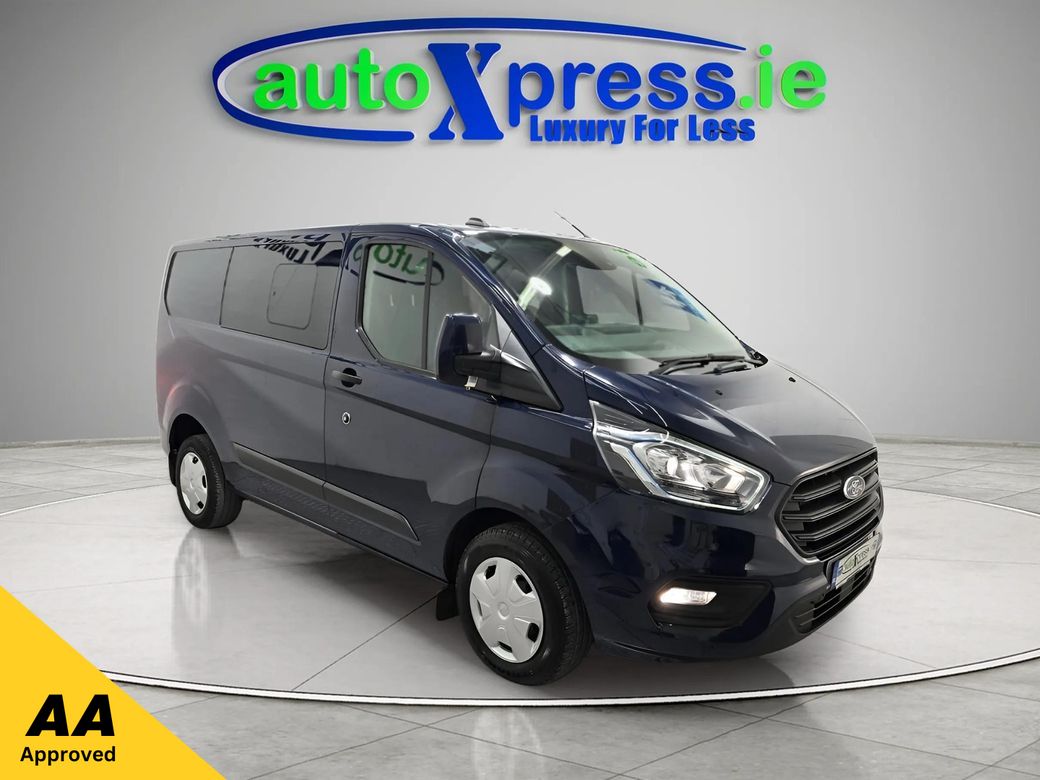 Image for 2020 Ford Transit Custom CrewCab 6 Seats Price inc VAT €35, 995 280 DCIV ECOBLUE