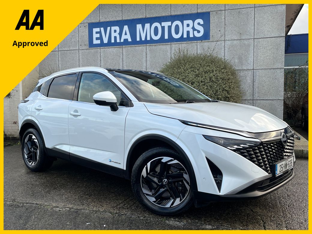 Image for 2025 Nissan Qashqai E-POWER SV PREMIUM AUTOMATIC HYBRID 1.5 PETROL //HIGH SPEC//PANORAMIC GLASS ROOF//360 PARKING CAMERAS//ADAPTIVE CRUISE CONTROL// 