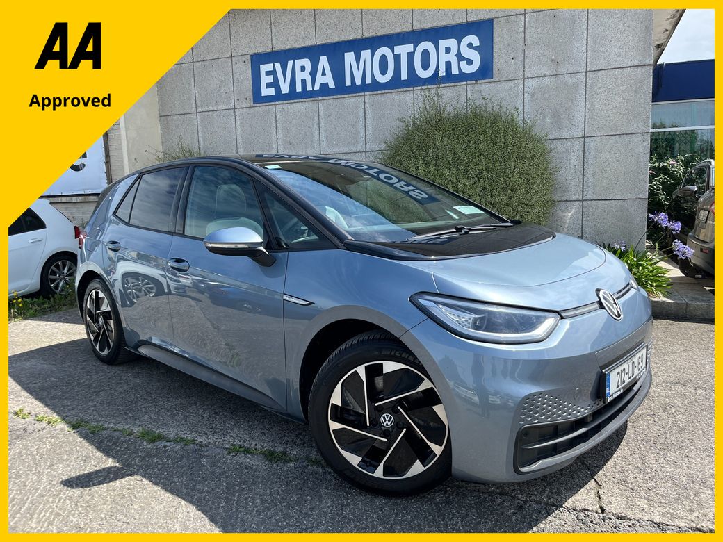 Image for 2021 Volkswagen ID.3 PRO FAMILY 58KWH 204HP //HIGH SPEC//PANORAMIC GLASS ROOF// 