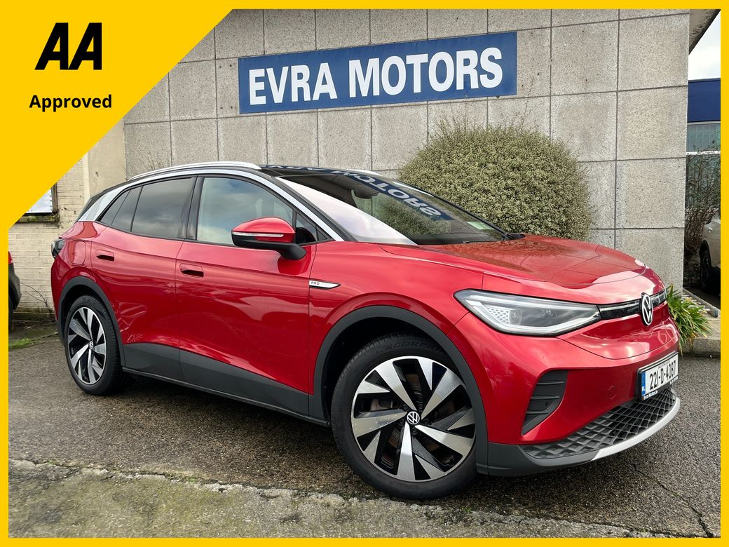 Image for 2022 Volkswagen ID.4 PRO TECH 77KWH //MASSIVE SPEC//HEATED ELECTRIC MEMORY MASSAGE SEATS//PANORAMIC GLASS ROOF//HEAD UP DISPLAY//360 PARKING CAMERAS//