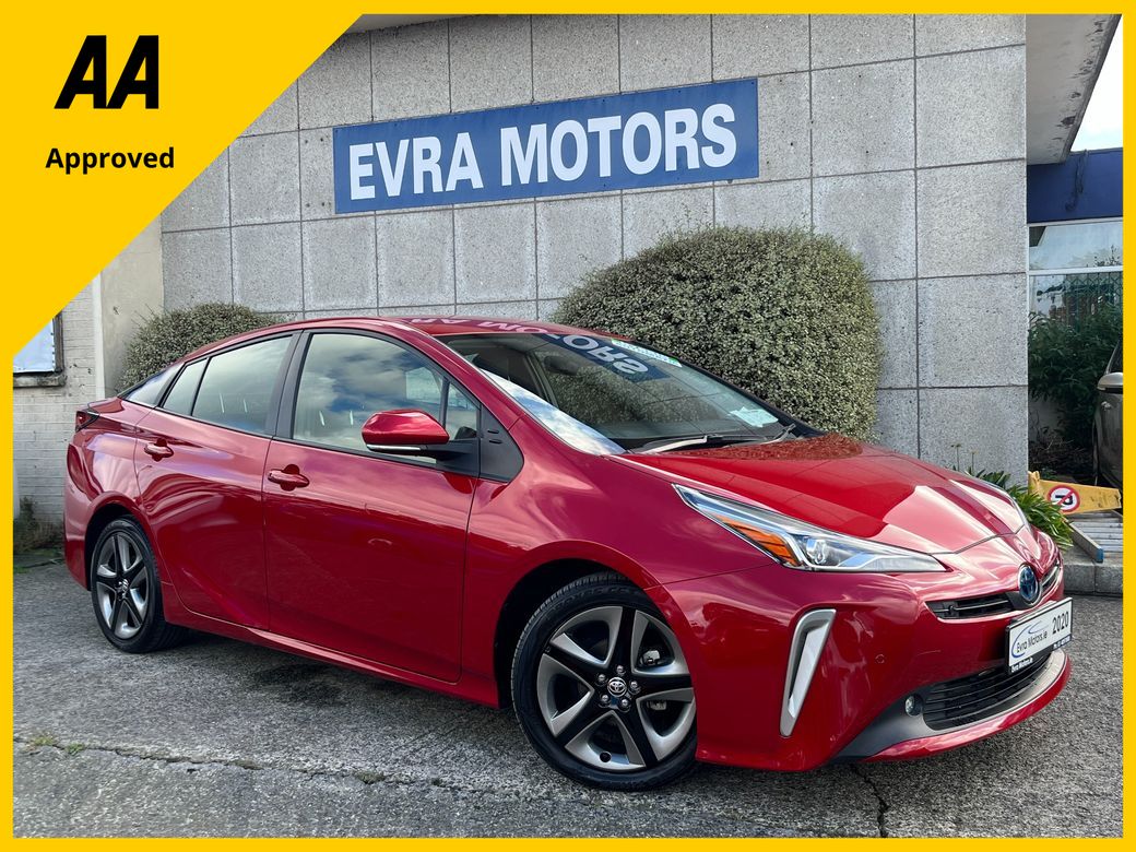 Image for 2020 Toyota Prius TOURING S AUTOMATIC HYBRID 1.8 PETROL //LOW MILES//HIGH SPEC//FULL LEATHER HEATED SEATS//KEYLESS ENTRY//ADAPTIVE CRUISE CONTROL//REVERSE CAMERA//